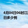 4月04日06时江西九江本轮疫情累计确诊及九江疫情确诊今日多少例