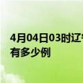 4月04日03时辽宁抚顺疫情今日最新情况及抚顺的疫情一共有多少例