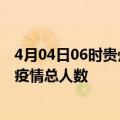 4月04日06时贵州黔西南疫情新增确诊数及黔西南目前为止疫情总人数