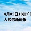 4月05日18时广西来宾疫情最新公布数据及来宾疫情目前总人数最新通报