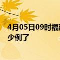 4月05日09时福建南平今日疫情数据及南平疫情患者累计多少例了