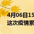 4月06日15时广西来宾疫情最新消息及来宾这次疫情累计多少例