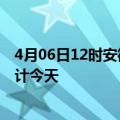 4月06日12时安徽铜陵疫情情况数据及铜陵疫情最新数据统计今天