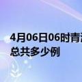 4月06日06时青海海南州疫情情况数据及海南州疫情到今天总共多少例