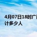 4月07日18时广西防城港累计疫情数据及防城港新冠疫情累计多少人