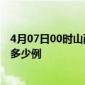 4月07日00时山西忻州疫情最新通报及忻州疫情到今天总共多少例