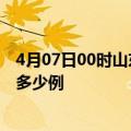 4月07日00时山东聊城疫情最新确诊数及聊城的疫情一共有多少例