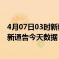 4月07日03时新疆石河子最新疫情确诊人数及石河子疫情最新通告今天数据