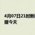 4月07日21时新疆昆玉最新发布疫情及昆玉疫情最新实时数据今天