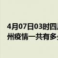 4月07日03时四川资阳滁州疫情总共确诊人数及资阳安徽滁州疫情一共有多少例