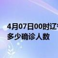 4月07日00时辽宁抚顺疫情最新公布数据及抚顺最新疫情共多少确诊人数