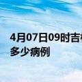 4月07日09时吉林白山疫情最新状况今天及白山疫情累计有多少病例