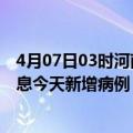 4月07日03时河南焦作疫情今日最新情况及焦作疫情最新消息今天新增病例