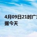 4月09日21时广东广州今日疫情详情及广州疫情最新实时数据今天