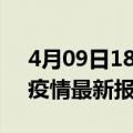 4月09日18时吉林白山最新发布疫情及白山疫情最新报告数据