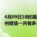 4月09日18时湖南岳阳滁州疫情总共确诊人数及岳阳安徽滁州疫情一共有多少例