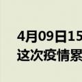 4月09日15时江西九江疫情最新情况及九江这次疫情累计多少例