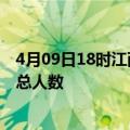 4月09日18时江西九江疫情最新确诊数及九江目前为止疫情总人数