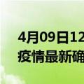 4月09日12时辽宁营口疫情最新动态及营口疫情最新确诊多少例