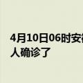 4月10日06时安徽铜陵目前疫情是怎样及铜陵疫情一共多少人确诊了