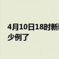 4月10日18时新疆昆玉今日疫情数据及昆玉疫情患者累计多少例了