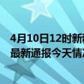 4月10日12时新疆巴音郭楞疫情今天多少例及巴音郭楞疫情最新通报今天情况