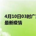 4月10日03时广东云浮最新疫情状况及云浮今天增长多少例最新疫情