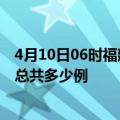 4月10日06时福建漳州今日疫情最新报告及漳州疫情到今天总共多少例