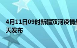 4月11日09时新疆双河疫情最新公布数据及双河最新消息今天发布