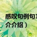 感叹句例句100句语文（感叹句有哪些例子简介介绍）