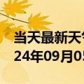 当天最新天气报告-榆树天气预报长春榆树2024年09月05日天气