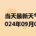 当天最新天气报告-阳明天气预报牡丹江阳明2024年09月05日天气