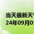 当天最新天气报告-红桥天气预报天津红桥2024年09月05日天气