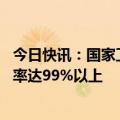 今日快讯：国家卫健委：我国孕产妇艾滋病 梅毒和乙肝检测率达99%以上